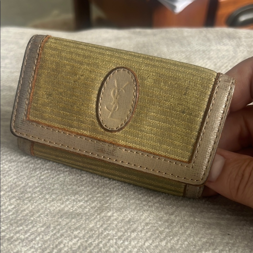 vintage Yves Saint Laurent Key Holder